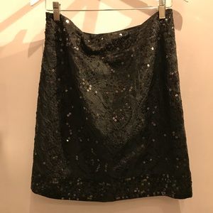 TORY BURCH Vintage Sequelin skirt